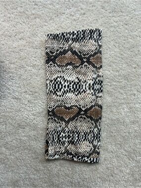 Snake Print Stretch Bandeau